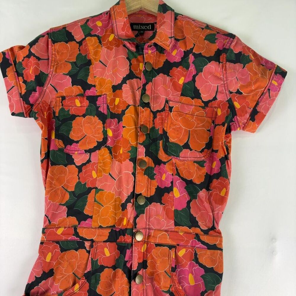 Mixed By Nasrin Floral Jumpsuit - Picture 3 of 6